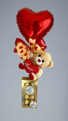 arreglo globo pelucho chocolate(1)